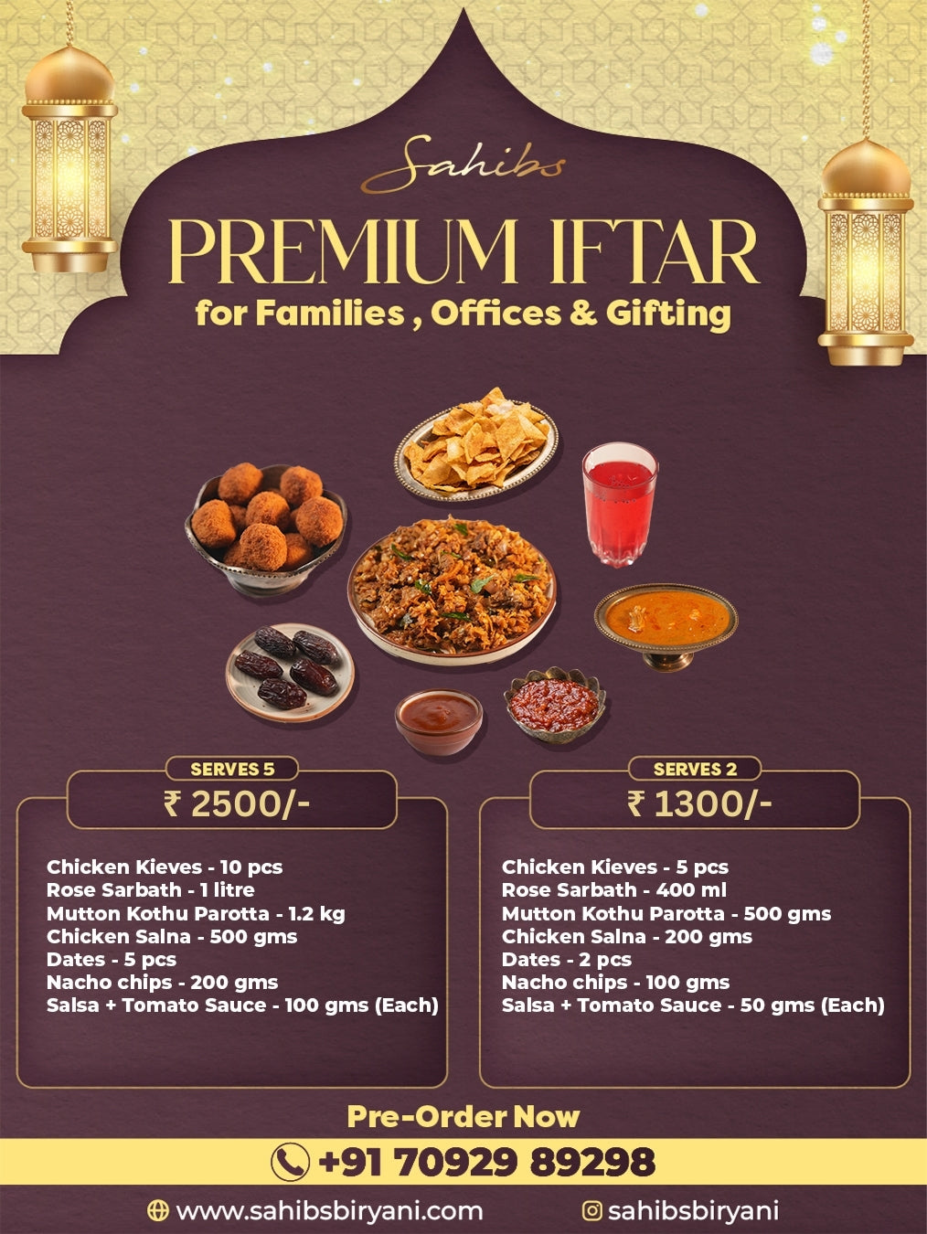 Premium Iftar Combo - FF2 (Day 04)