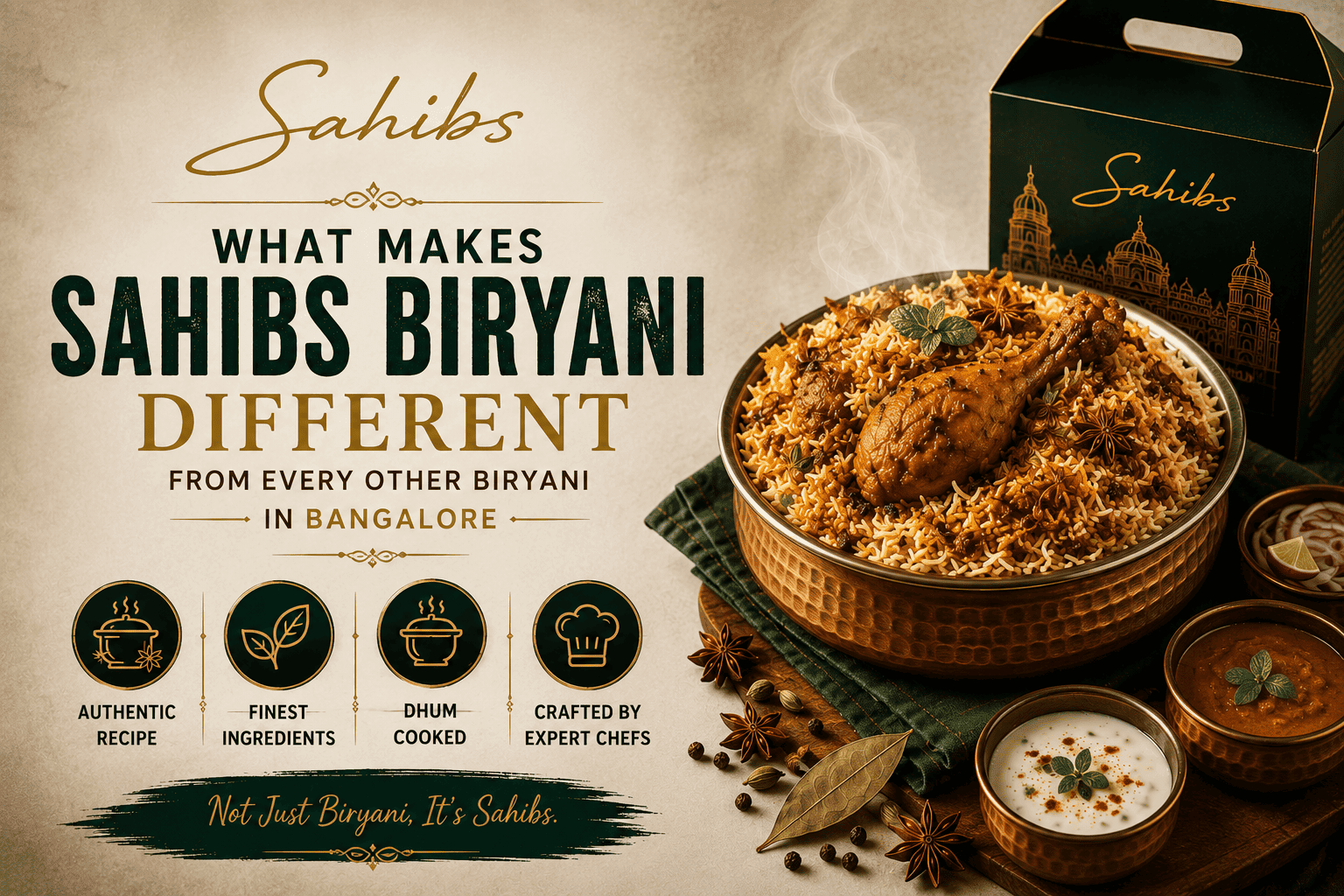 What Makes Sahibs Biryani Different from Every Other Biryani in Bangalore