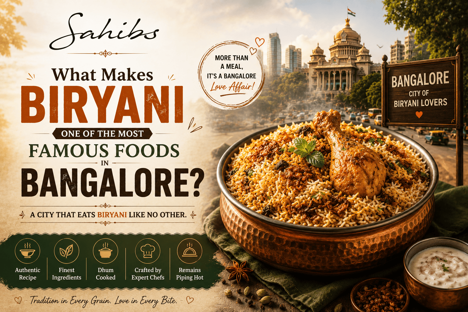 Why Biryani Is Bangalore's Most Loved Famous Food